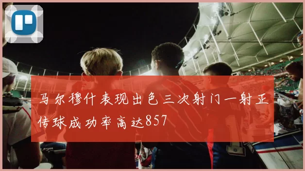 马尔穆什表现出色三次射门一射正传球成功率高达857